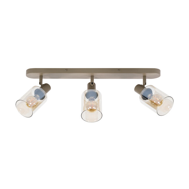 WoonStijl Plafondlamp Sepiora 3-lichts Beige