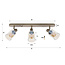 WoonStijl Plafondlamp Sepiora 3-lichts Beige