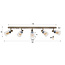 WoonStijl Plafondlamp Sepiora 5-lichts Beige
