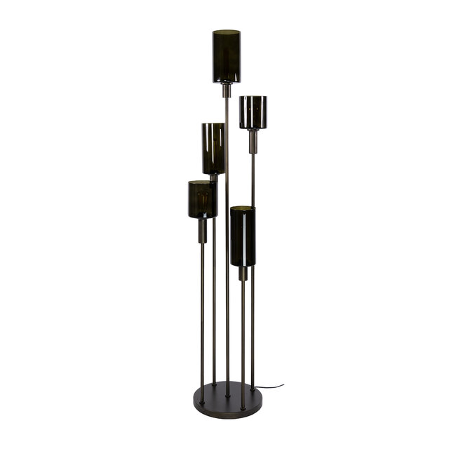 WoonStijl Vloerlamp Sepiora 5-lichts Sienna Bruin