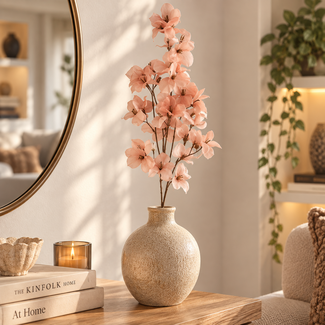 Present Time Kunsttak Flower Stem lichtroze