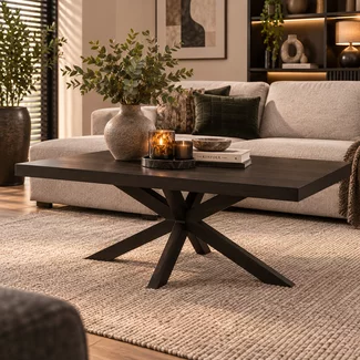 WoonMax Showroommodel Salontafel Novac rechthoekig - Noir