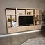 WoonMax Blackburn Mwand tv meubel Blond oak - Showroommodel compleet
