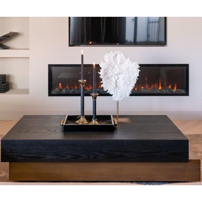 Richmond Interiors  Salontafel Cambon blok (Dark coffee)