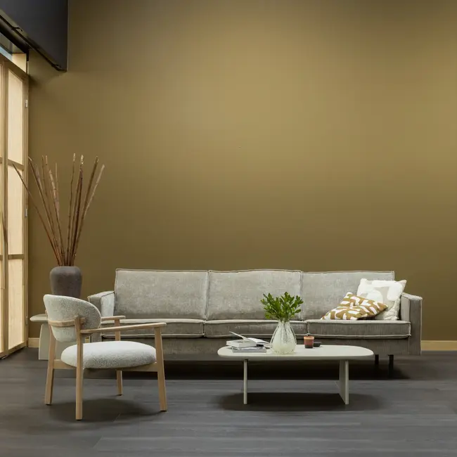 Woood Udar fauteuil met houten frame naturel