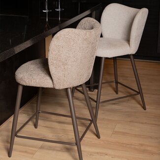 PTMD Barkruk Pebble beige