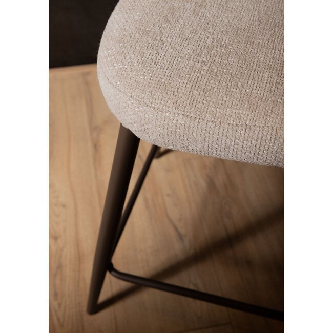 PTMD Barkruk Pebble beige
