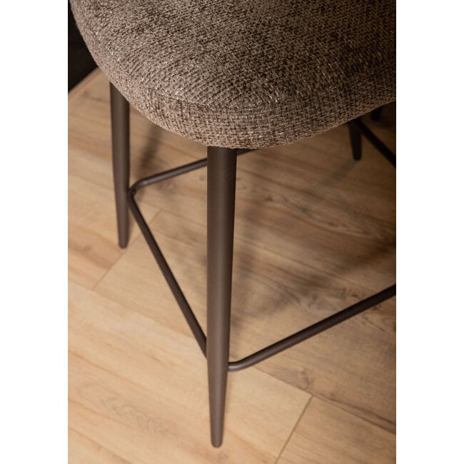 PTMD Barkruk Pebble taupe