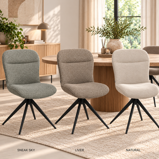 WoonMax Eettafelstoel Argentina Sneak - Diverse kleuren