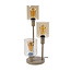 WoonStijl Tafellamp Sepiora 3-lichts Beige