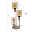WoonStijl Tafellamp Sepiora 3-lichts Beige