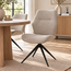 WoonMax Eettafelstoel Palmas Miami - Ash, Zwart of Toffee