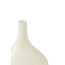 Light en Living Vaas deco 24,5x16,5x30,5 cm LINETA wit
