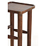 Light en Living Zuil 32x32x80 cm QIANO acacia hout bruin