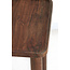 Light en Living Zuil 42x42x100 cm QIANO acacia hout bruin