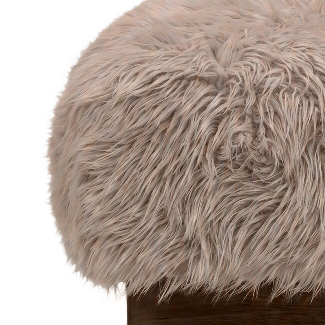 PTMD Bankje Hair bruin 90 cm