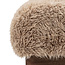 PTMD Bankje Hair bruin - 141 cm