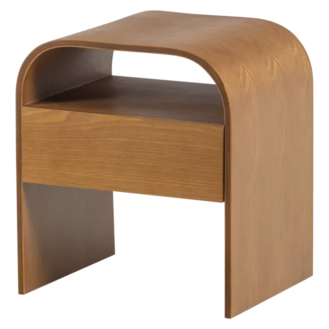 Woood Momo Nachtkastje/Bijzettafel Hout Bruin [fsc]