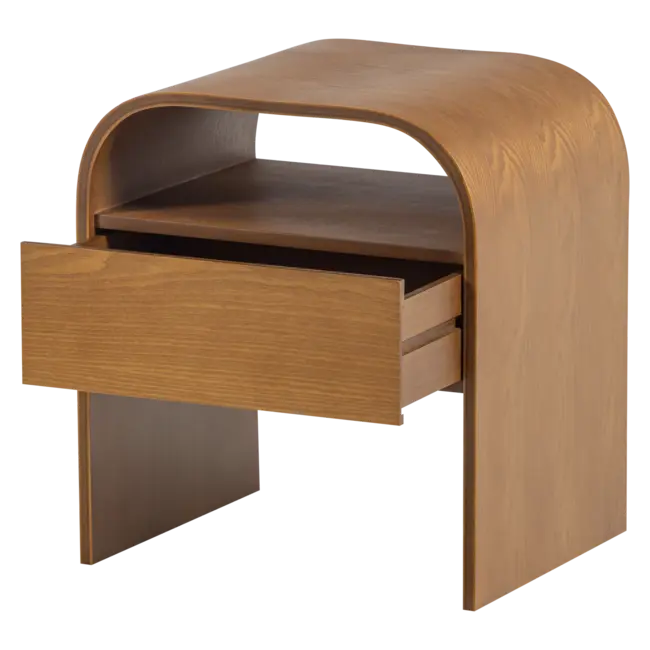 Woood Momo Nachtkastje/Bijzettafel Hout Bruin [fsc]