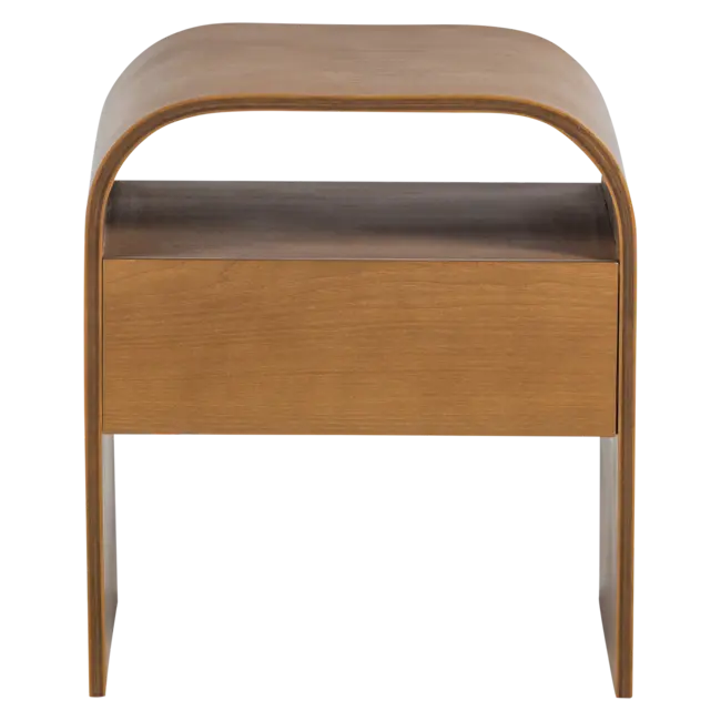 Woood Momo Nachtkastje/Bijzettafel Hout Bruin [fsc]