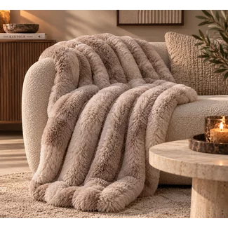 PTMD Plaid Divvo Beige brede rib S