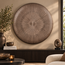 PTMD Wandplaneel Toran Brons MDF rond  gestreept M - Ø 90 cm