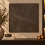PTMD Wandpaneel Zapp Brown geribbeld vierkant S - 90 cm