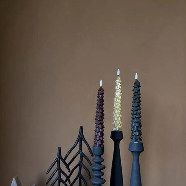 PTMD Dinerkaars LED Kerstboom goud set van 2