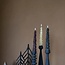 PTMD Dinerkaars LED Kerstboom goud set van 2