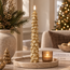 PTMD Dinerkaars LED Kerstboom goud set van 2