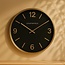 Countryfield Wandklok Copper L zwart / goud Ø 50 cm