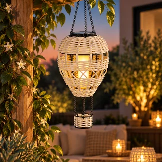 Countryfield Hanger hete luchtballon Solar LED wit (1 stuks)