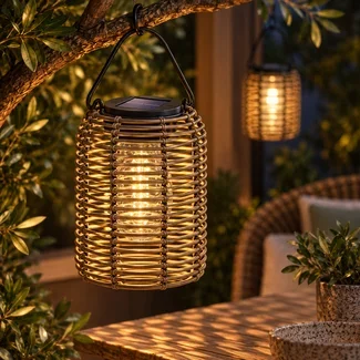 Countryfield Hanglamp solar LED Dara L naturel