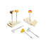 Balvi Snackvorkjes Cheese Selection – Set van 6 Kaasvorkjes