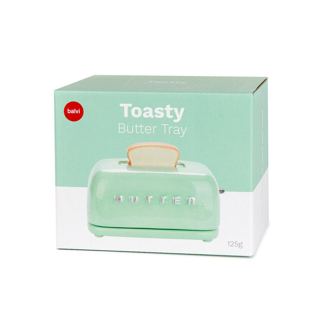 Balvi Botervloot Toasty Groen – Keramiek 125 gram