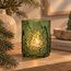 Countryfield Windlicht Daimy S groen - 12 x 12 x 13 cm