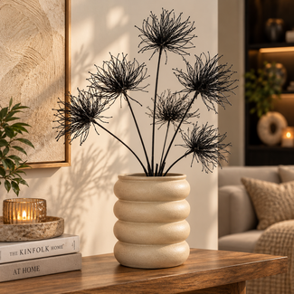 Countryfield Kunstbloem Grevillea M zwart