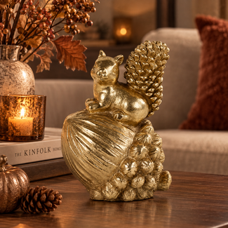 Countryfield Ornament eekhoorn Peppi M goud