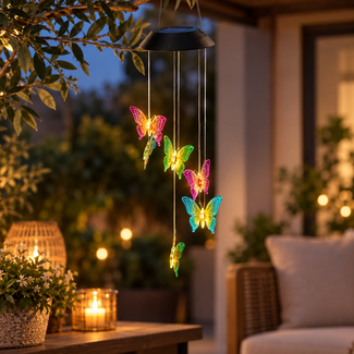 Countryfield Hanger Mobile Solar LED vlinder S