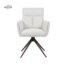 Tower Living Varzo Armstoel - Toro 25 cream (draaibaar) - Frame anodic frame