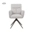 Tower Living Varzo Armstoel - Toro 35 beige (draaibaar) - Frame anodic frame