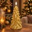 Countryfield Kerstboomkaars LED Lyon XL goud