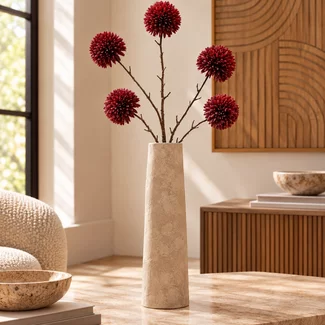ISAA Pompom 100 cm - burgundy