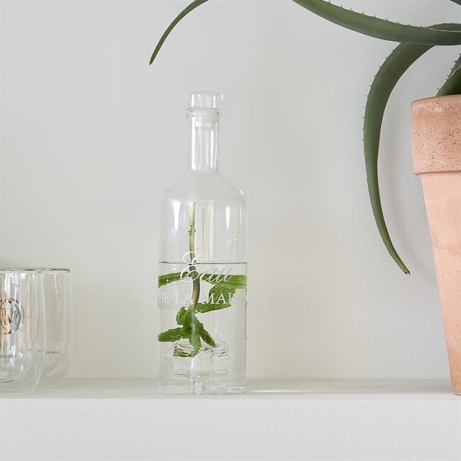 Riviera Maison Waterfles Eau de la Maison