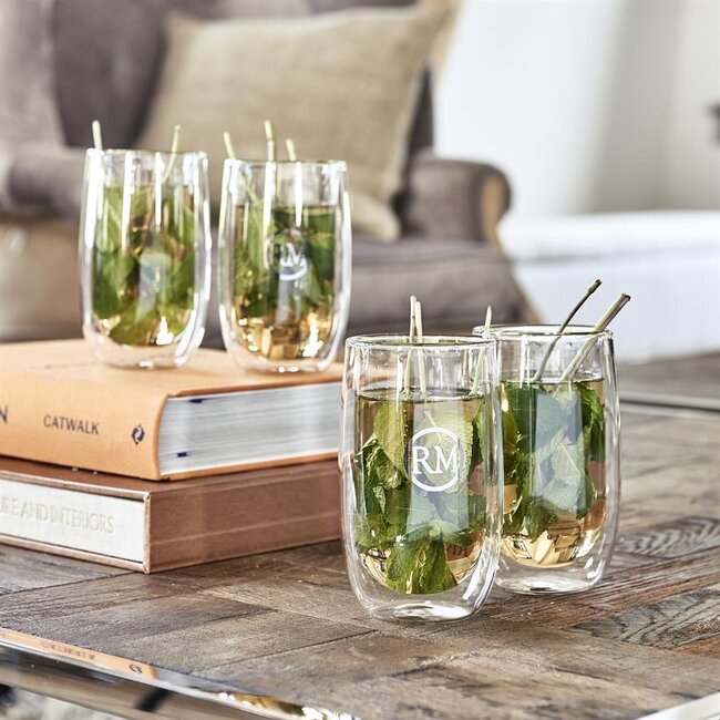 Riviera Maison Dubbelwandig Glas Love RM L