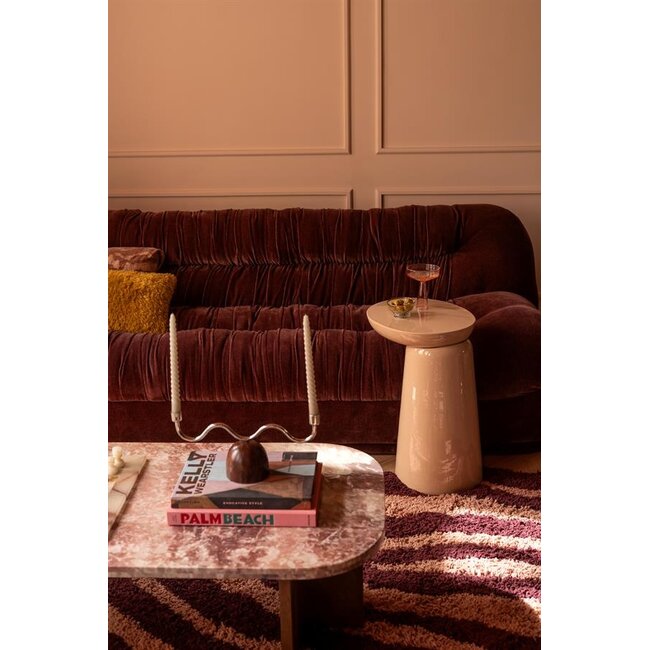 By Boo Bijzettafel Muse - old pink