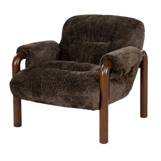 By Boo Fauteuil Cozara - donkerbruin
