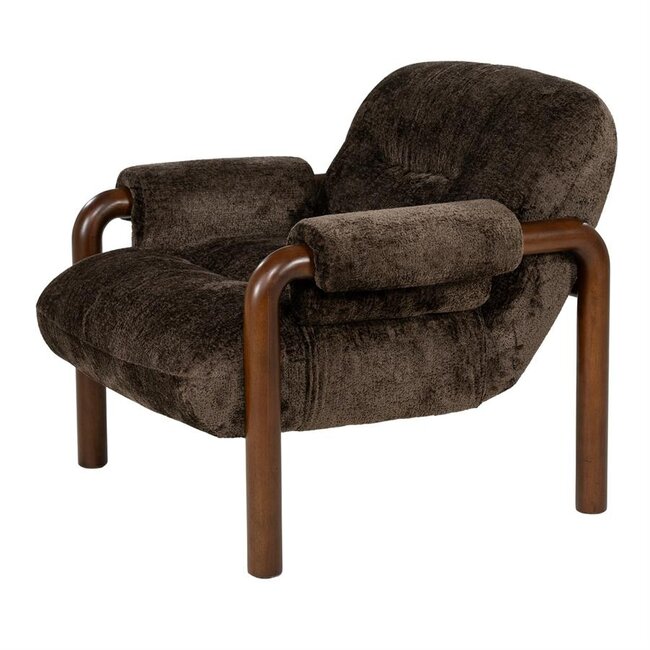 By Boo Fauteuil Cozara - donkerbruin