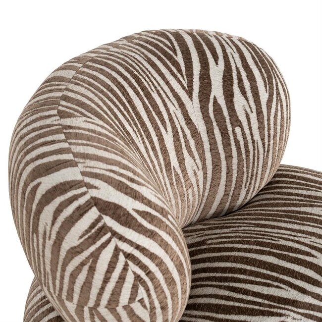 By Boo Fauteul Mochi - zebra