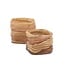 By Boo Windlicht Rizo Klein Lichtbruin 10 cm | By-Boo